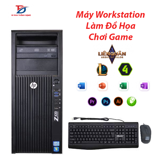 Thùng HP Workstation Z230 MT Core i7-4770/16GB/SSD 240GB